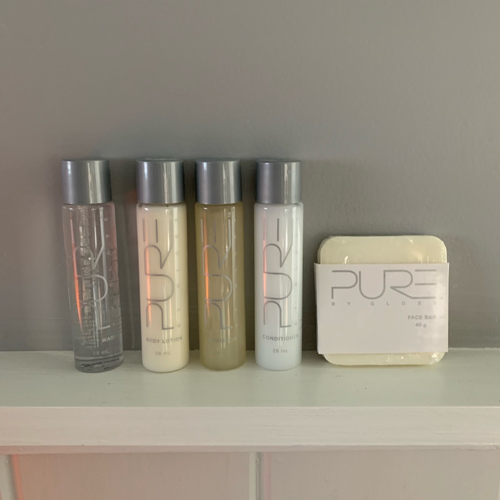 PURE by GLOSS 5 Piece Travel Set